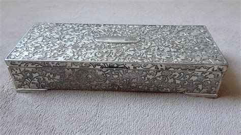 metal jewelry box prices|jewelry box for silver storage.